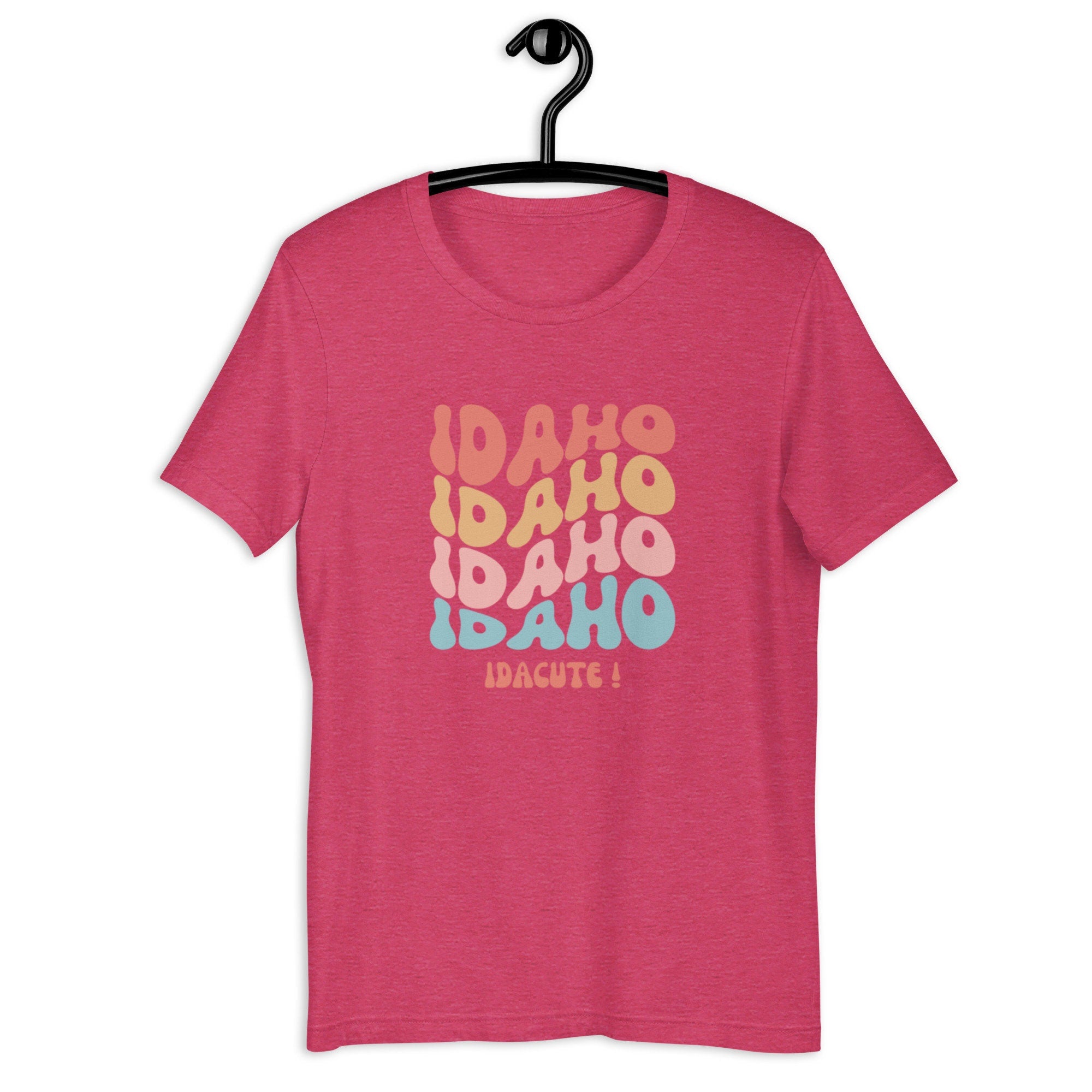 Idacute Idaho T-Shirt: Retro Style Tee, Idaho Gift