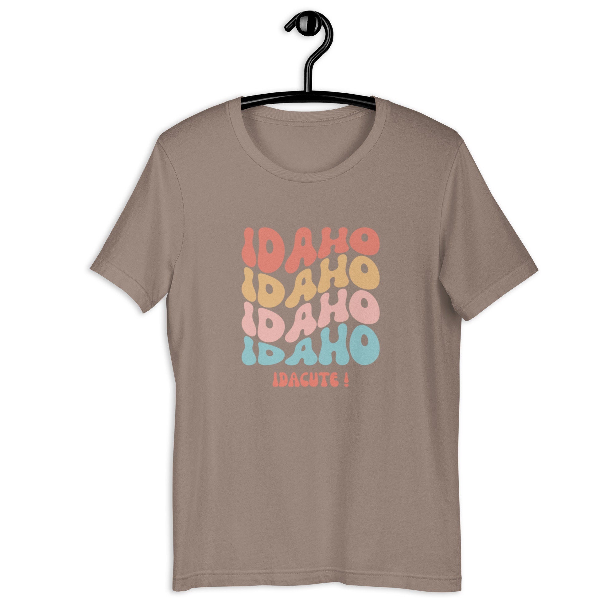 Idacute Idaho T-Shirt: Retro Style Tee, Idaho Gift