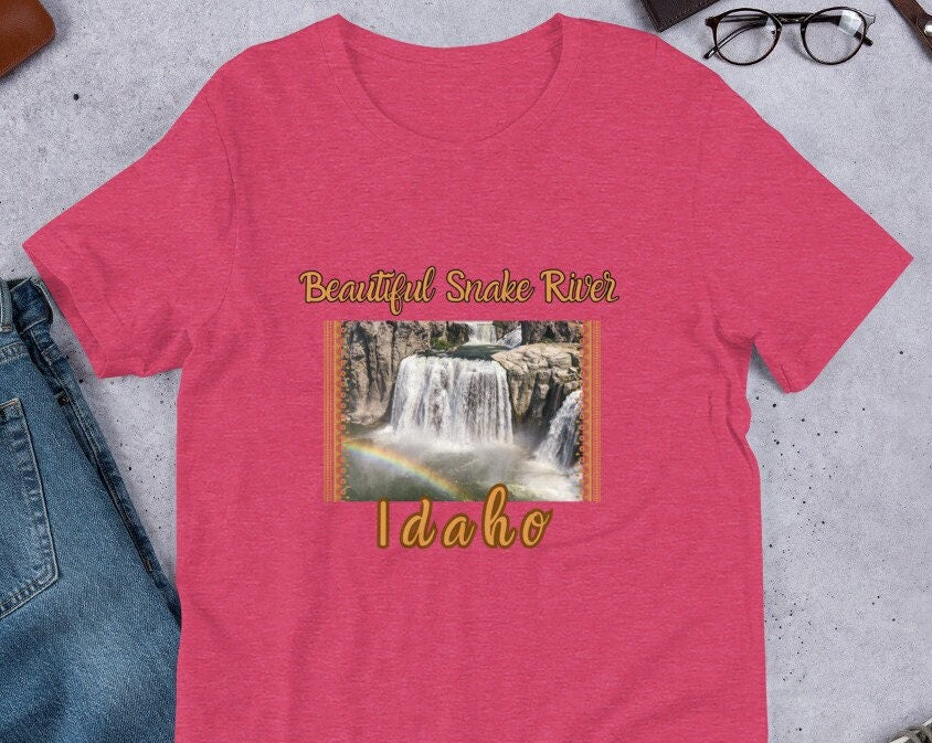 Snake River Idaho T-Shirt: Shoshone Falls Graphic Tee