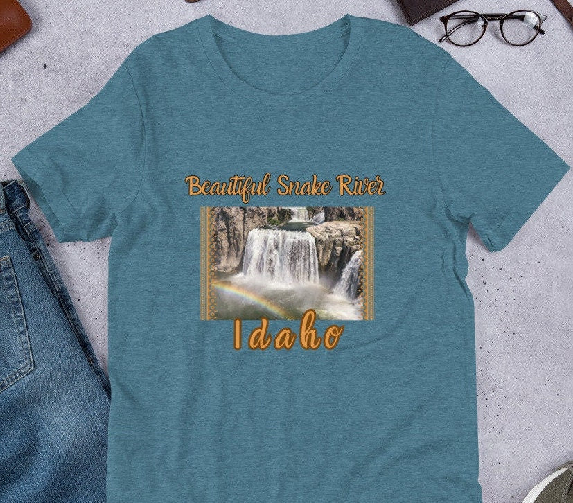 Snake River Idaho T-Shirt: Shoshone Falls Graphic Tee