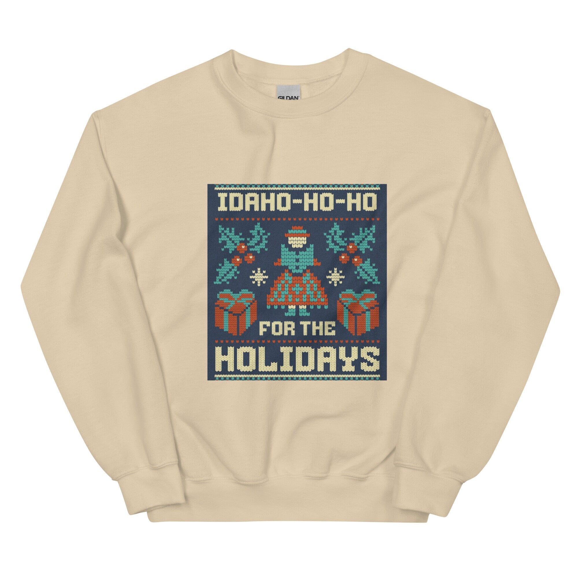 Idaho Sweatshirt retro Christmas sweatshirt Idaho Unisex Sweatshirt, Idaho gift, Idaho Shirt, Souvenir of Idaho, Idaho Christmas Sweatshirt