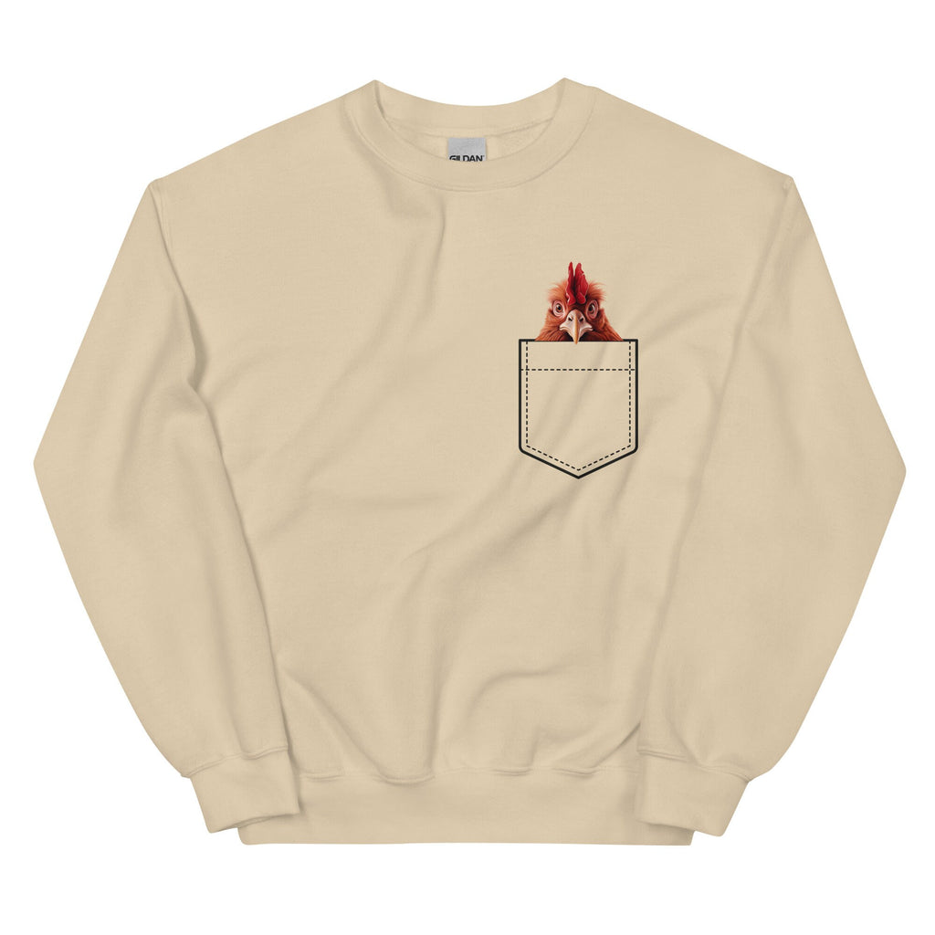 Funny Chicken Sweatshirt: Personalized Rooster Shirt, Chicken Lover Gift