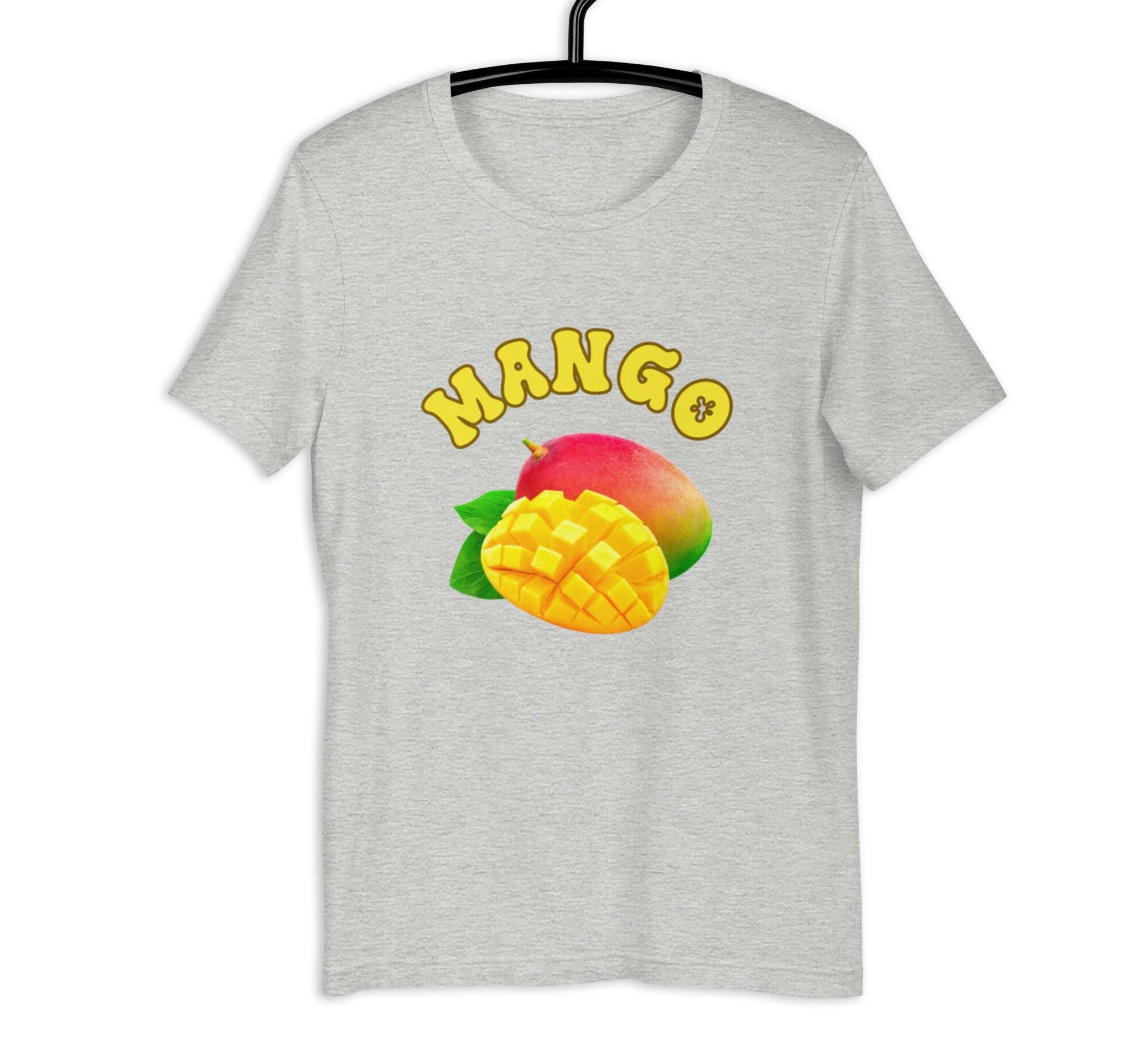 Mango T-Shirt: Fun Fruity Bella Canva Tee, Mango Lover Gift