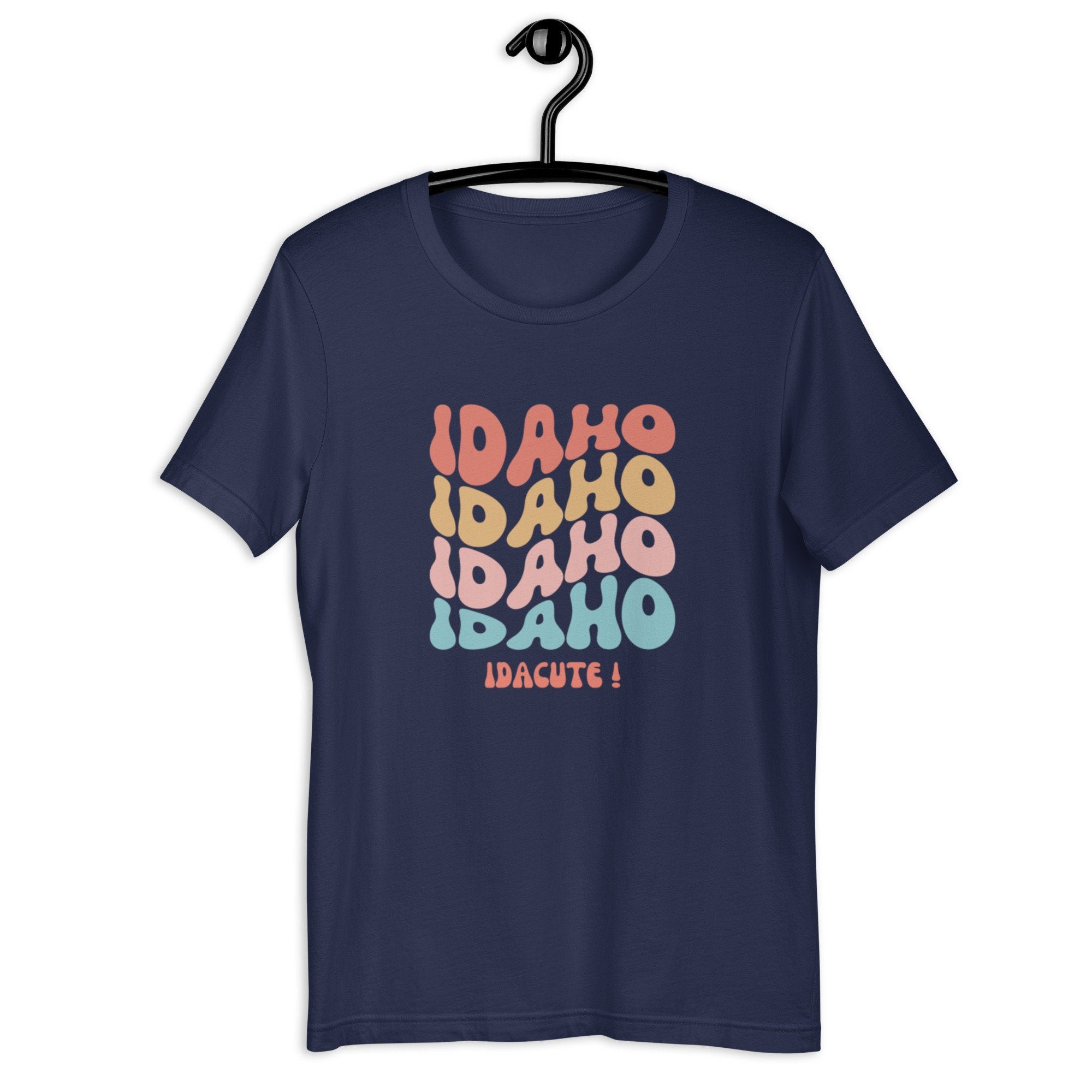 Idacute Idaho T-Shirt: Retro Style Tee, Idaho Gift
