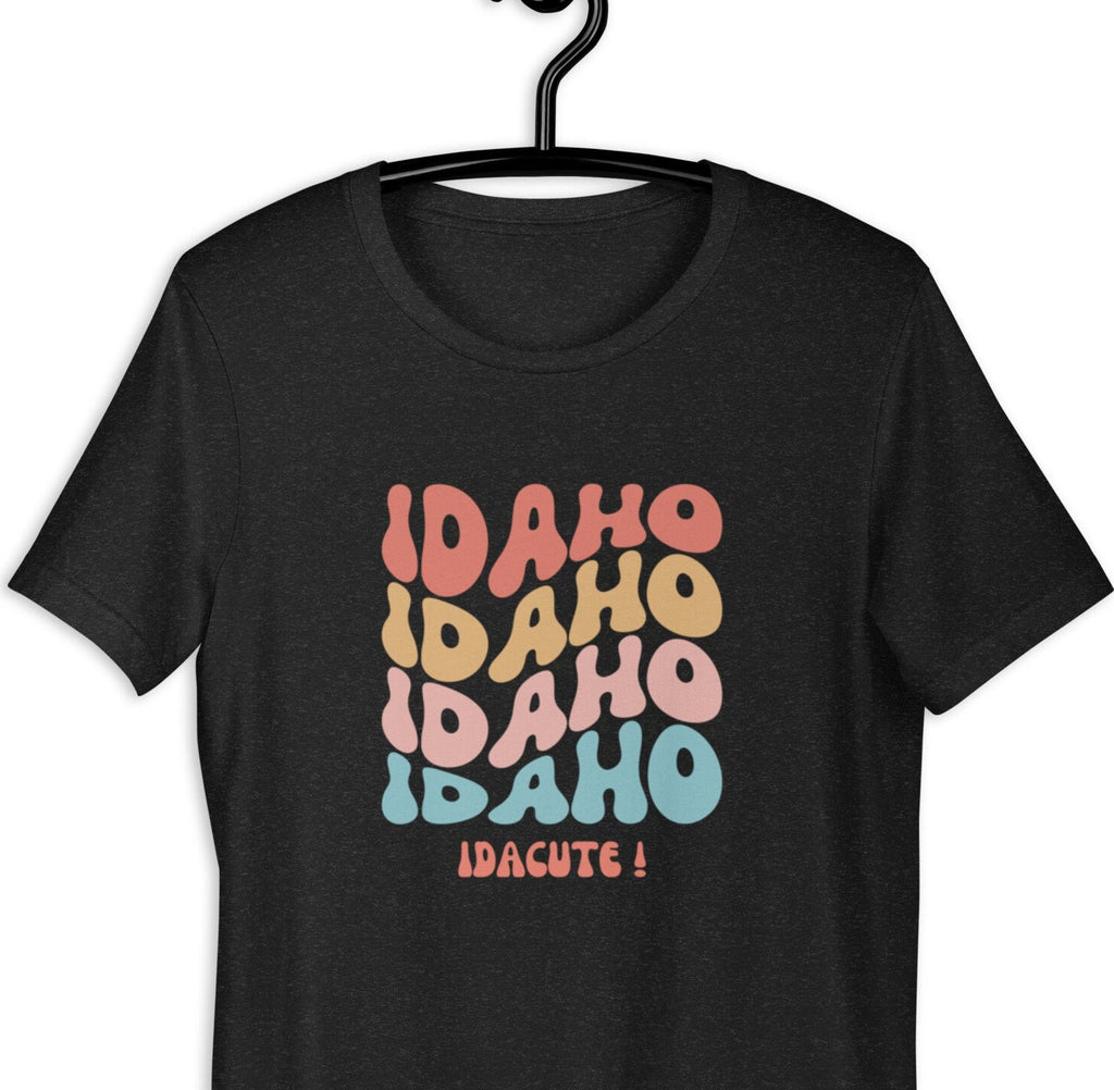 Idacute Idaho T-Shirt: Retro Style Tee, Idaho Gift