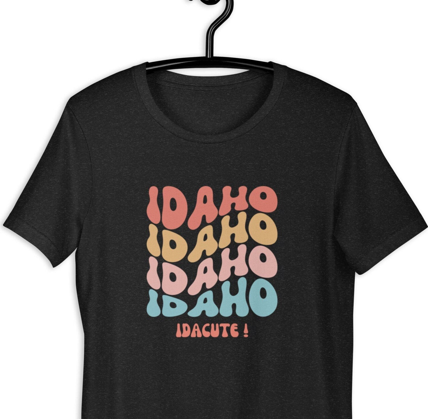 Idacute Idaho T-Shirt: Retro Style Tee, Idaho Gift