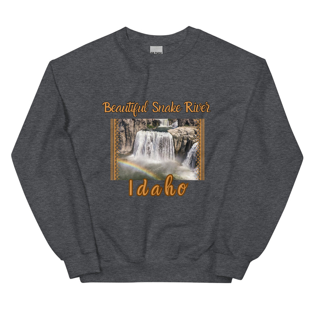 Snake River Idaho Sweatshirt: Shoshone Falls Gift