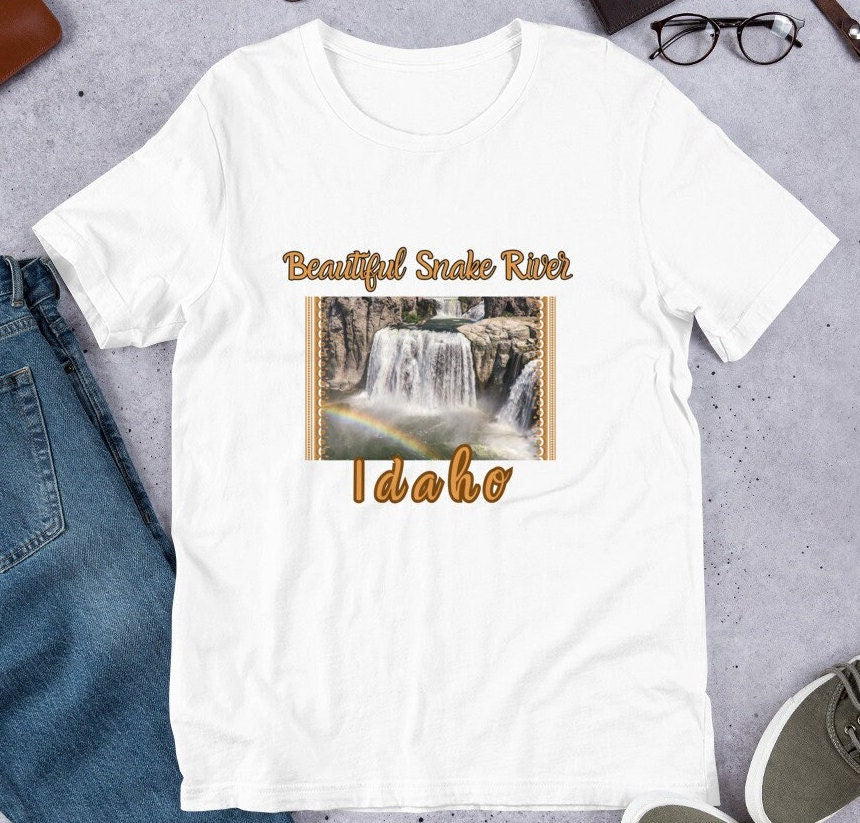 Snake River Idaho T-Shirt: Shoshone Falls Graphic Tee