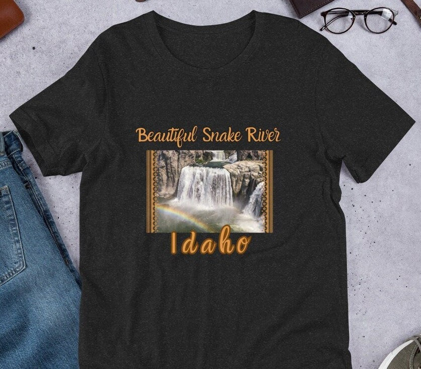 Snake River Idaho T-Shirt: Shoshone Falls Graphic Tee