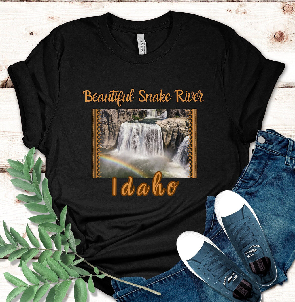 Snake River Idaho T-Shirt: Shoshone Falls Graphic Tee