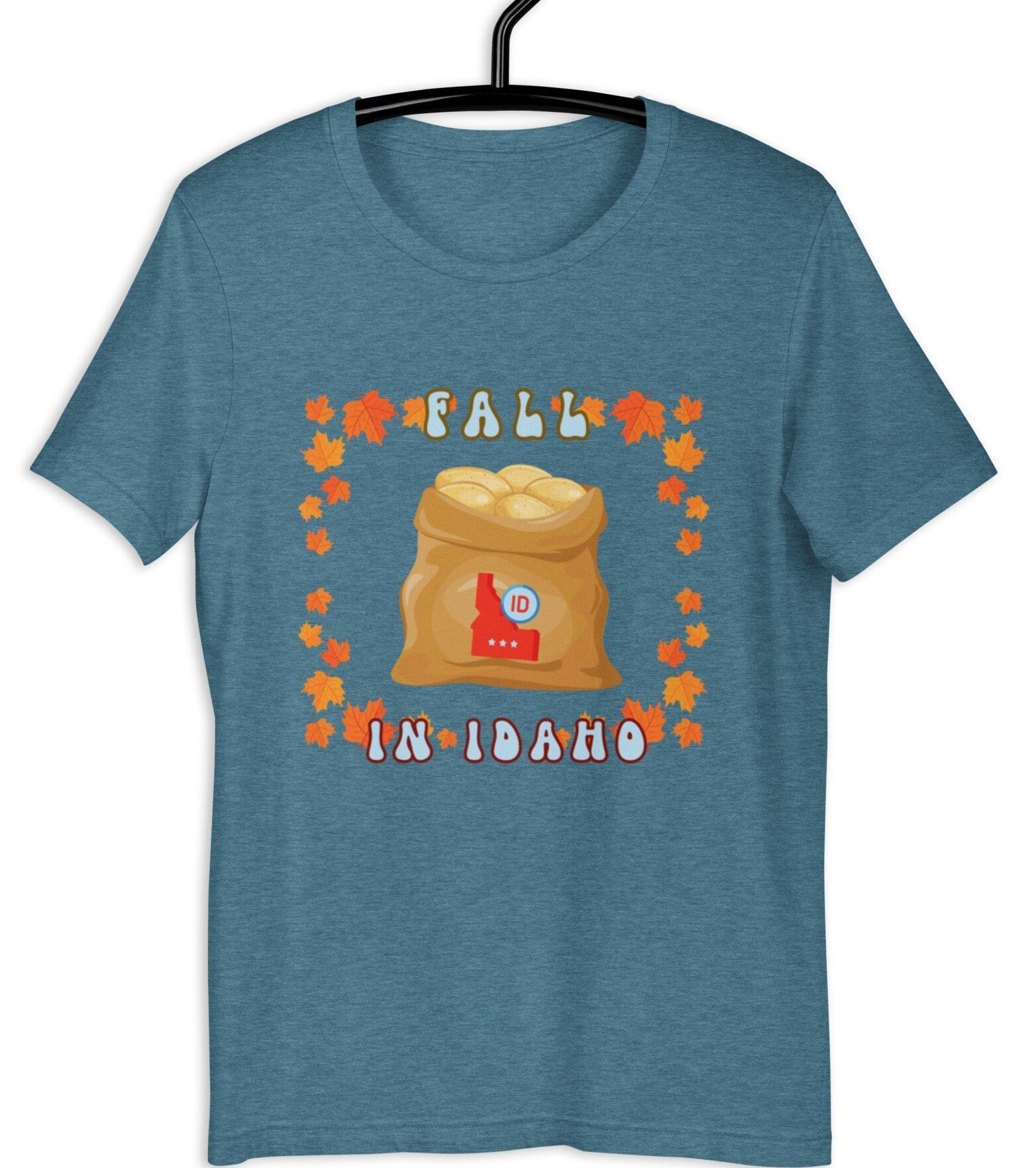 Idaho Fall Potato T-Shirt: Harvest Season Gift