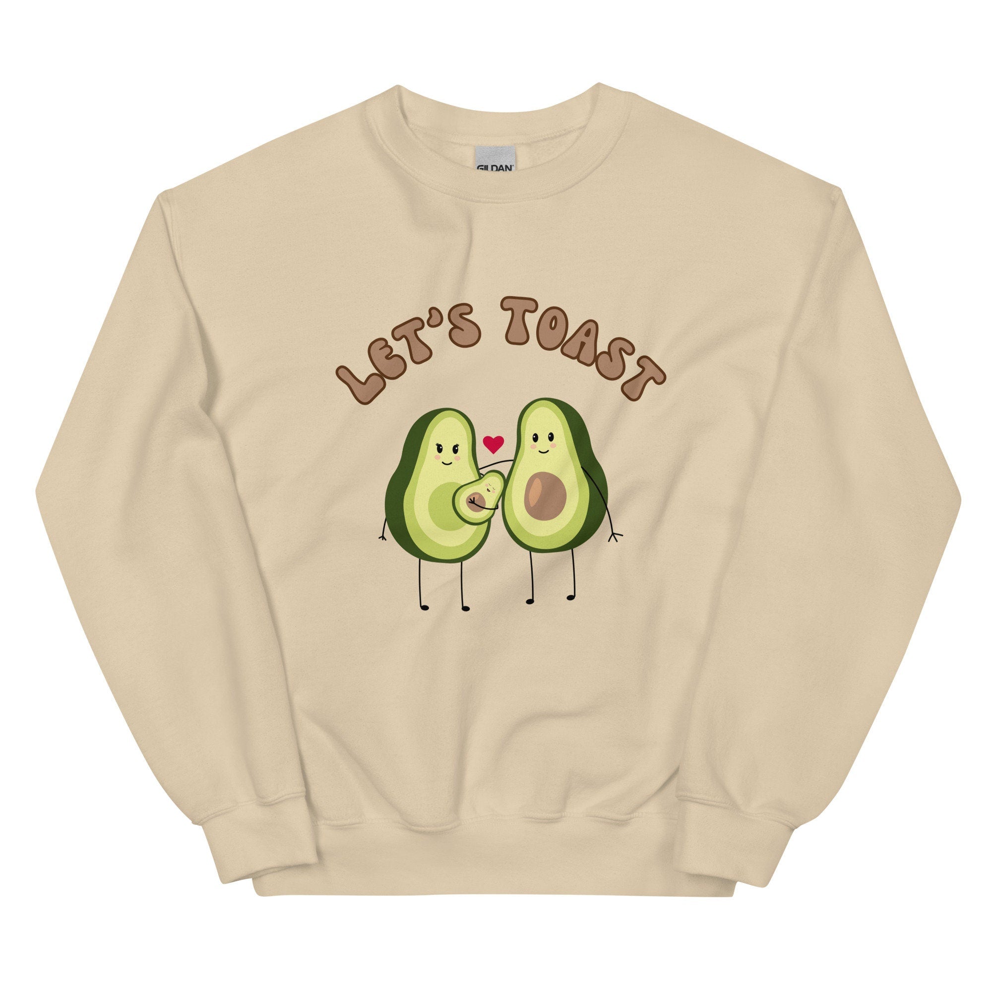 Avocado Sweatshirt, Funny avocado couple Sweater Avocado Toast Lover Gift