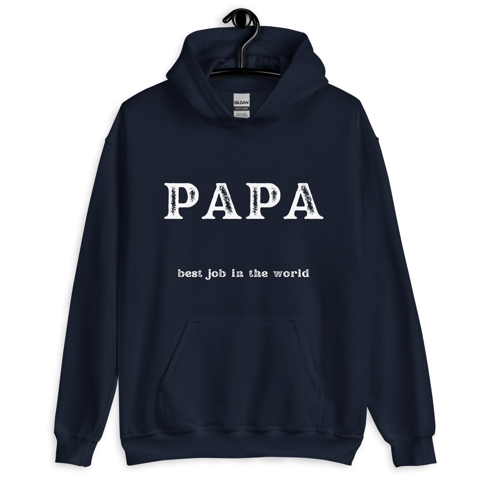 Mens Hoodie Papa Hoodie, gift for Papa, Gift for Grandpa, gift for Dad, papa sweatshirt hoodie mens black hoodie for Papa, gift for father