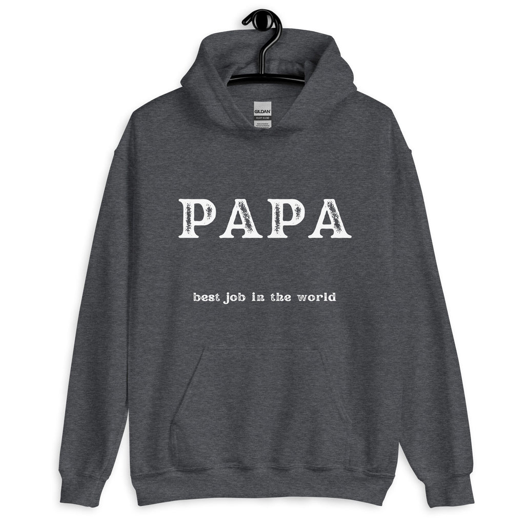 Mens Hoodie Papa Hoodie, gift for Papa, Gift for Grandpa, gift for Dad, papa sweatshirt hoodie mens black hoodie for Papa, gift for father