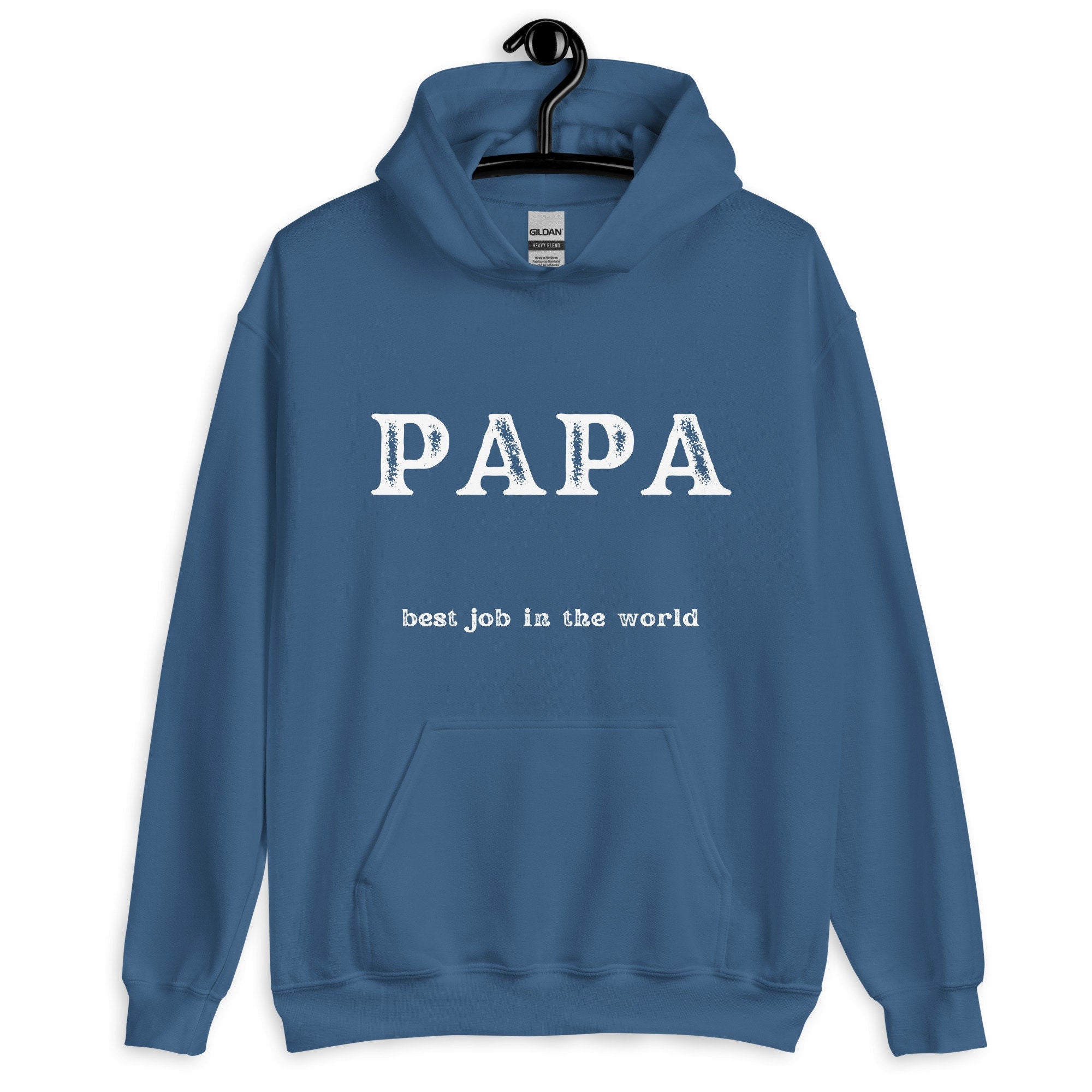 Mens Hoodie Papa Hoodie, gift for Papa, Gift for Grandpa, gift for Dad, papa sweatshirt hoodie mens black hoodie for Papa, gift for father