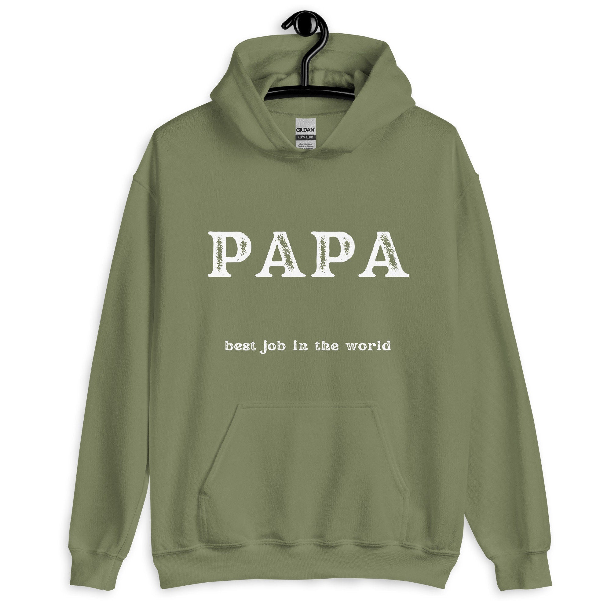 Mens Hoodie Papa Hoodie, gift for Papa, Gift for Grandpa, gift for Dad, papa sweatshirt hoodie mens black hoodie for Papa, gift for father