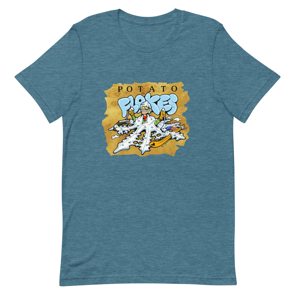 Funny Idaho Potato Cartoon Shirt: Vintage Spud Art Tee