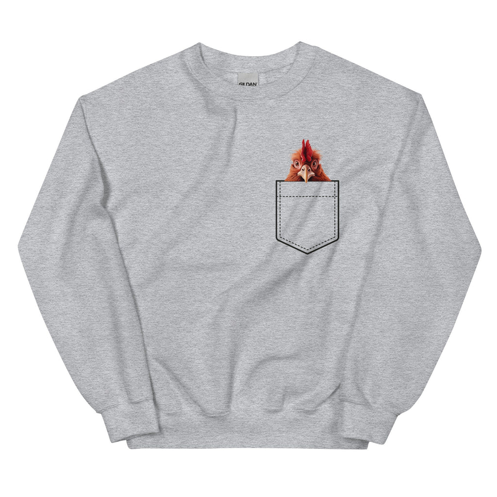 Funny Chicken Sweatshirt: Personalized Rooster Shirt, Chicken Lover Gift