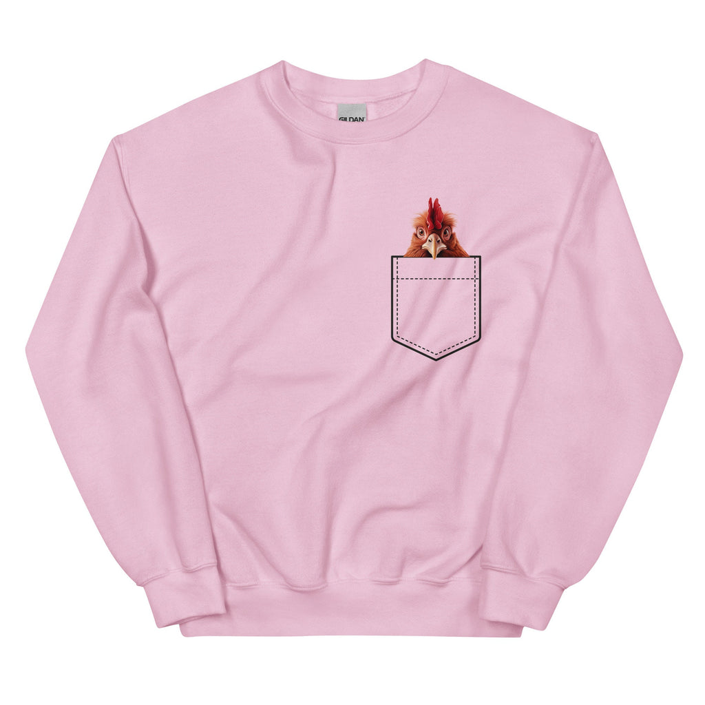 Funny Chicken Sweatshirt: Personalized Rooster Shirt, Chicken Lover Gift