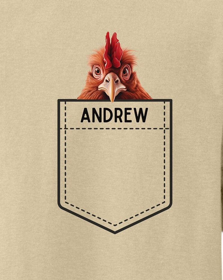 Funny Chicken Sweatshirt: Personalized Rooster Shirt, Chicken Lover Gift