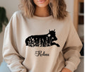 Wildflowers Cow Sweatshirt: Relax Gildan Pullover