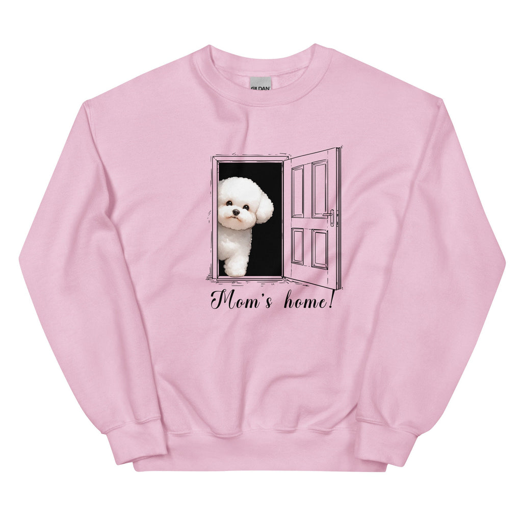 cute puppy shirt, Bichon Frise' Sweatshirt, cute Bichon sweatshirt,  gift for Bichon owner, gift for dog mom, puppy sweatshirt, puppy hoodie