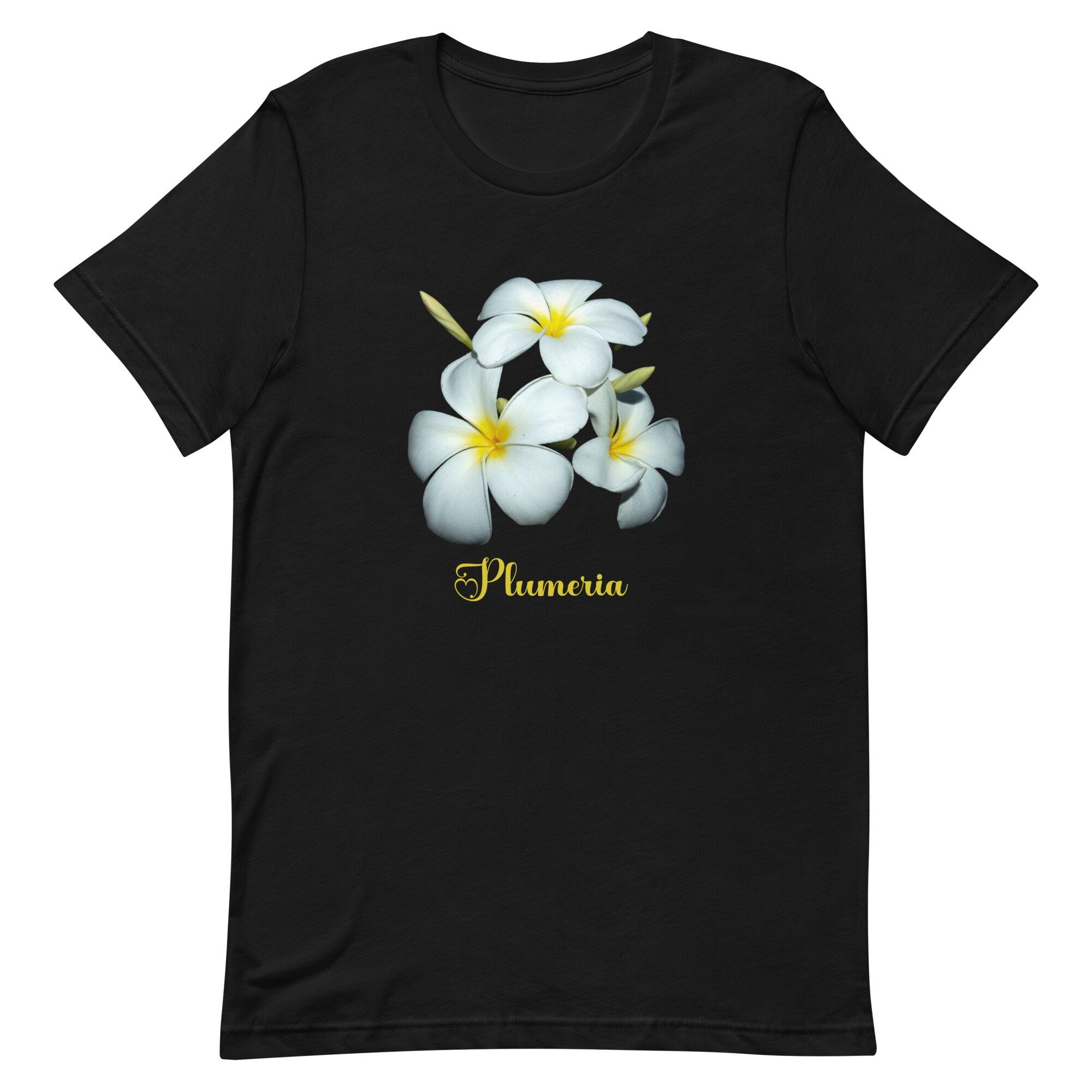 Plumeria Flower Shirt: Hawaiian Tropical Design
