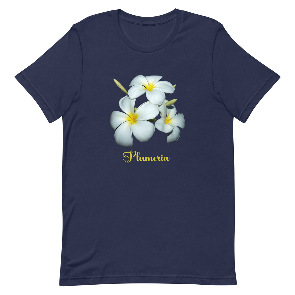 Plumeria Flower Shirt: Hawaiian Tropical Design