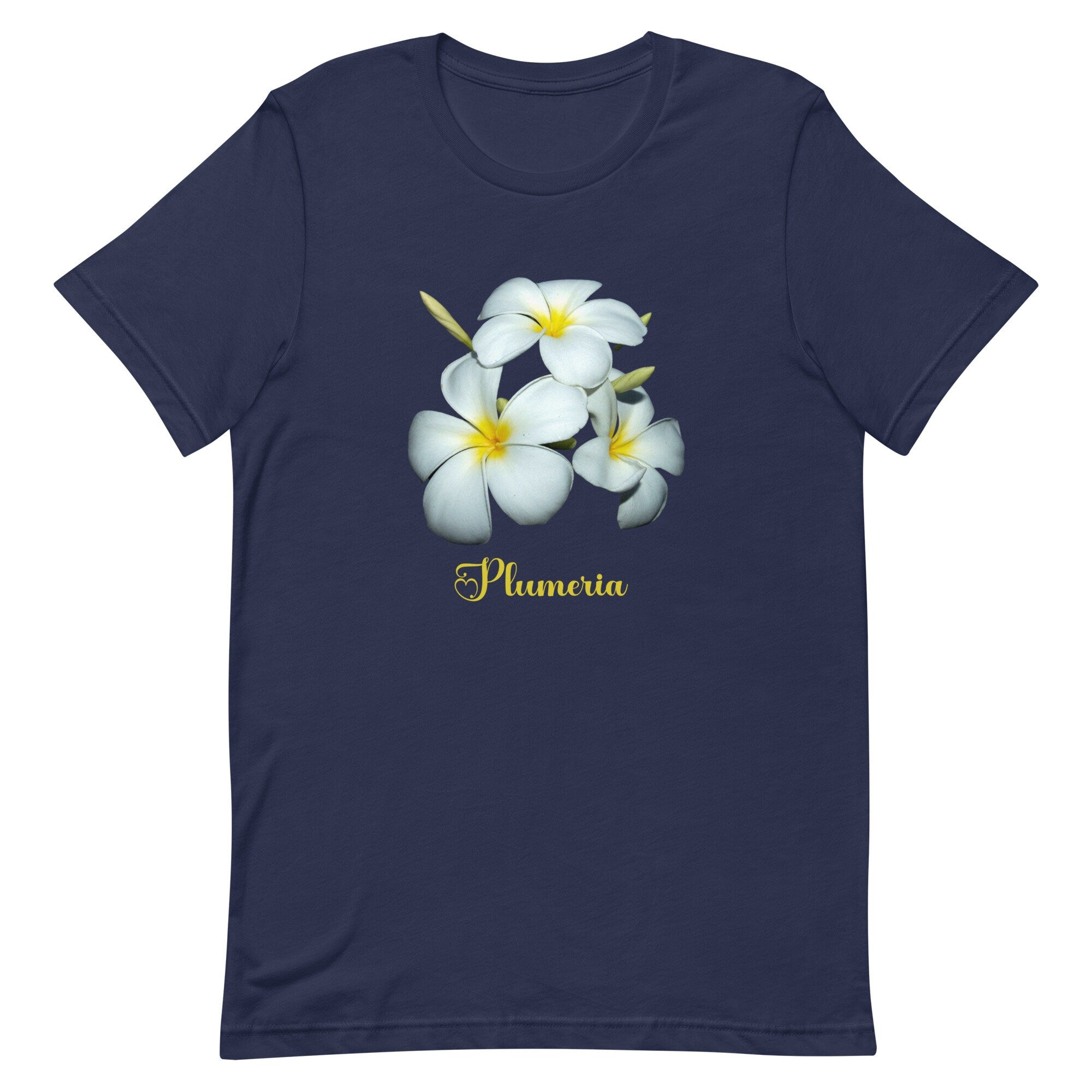Plumeria Flower Shirt: Hawaiian Tropical Design
