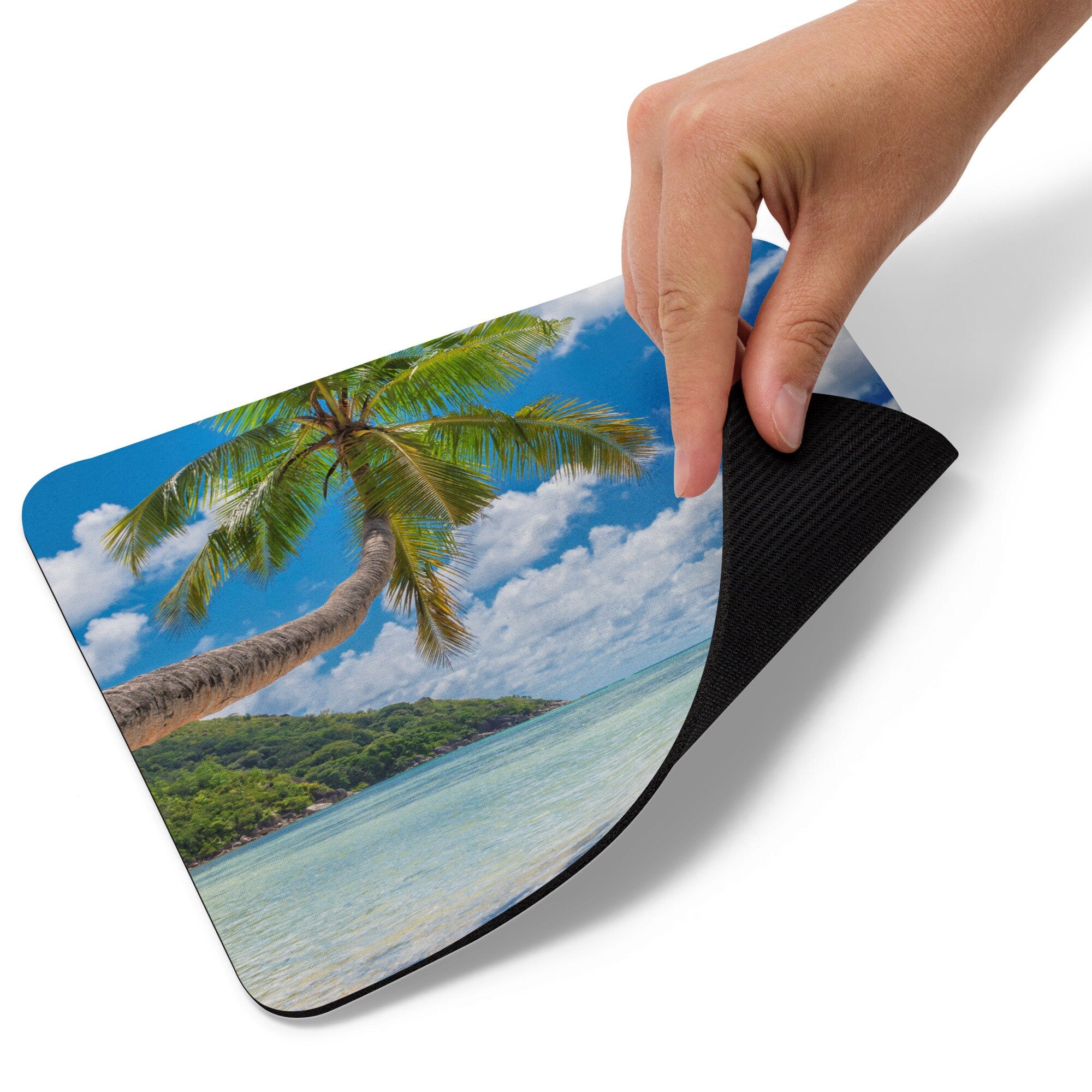Hawaii mouse pad, Tropical beach mouse pad, ocean scene mouse pad, Beachy mouse pad