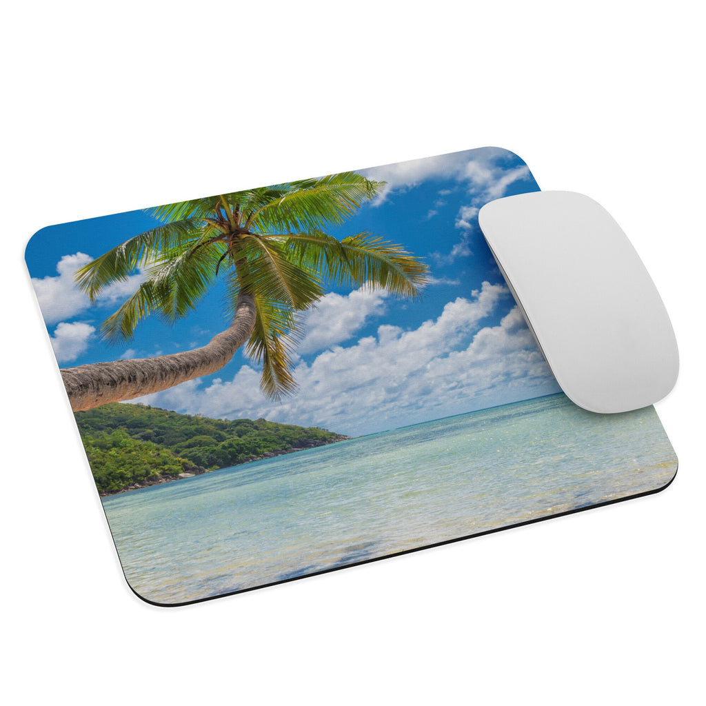 Hawaii mouse pad, Tropical beach mouse pad, ocean scene mouse pad, Beachy mouse pad