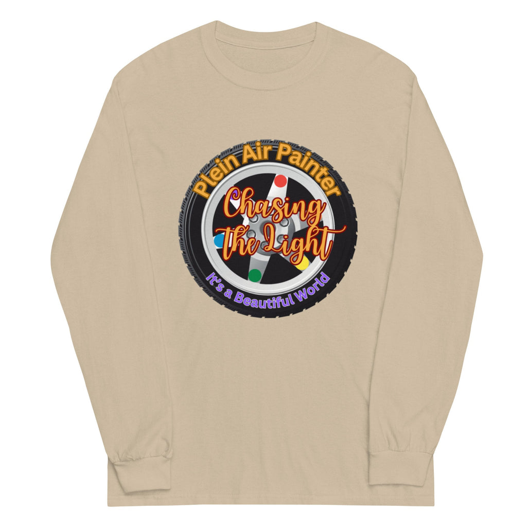 Plein Air Painter Long Sleeve Shirt: Chasing the Light