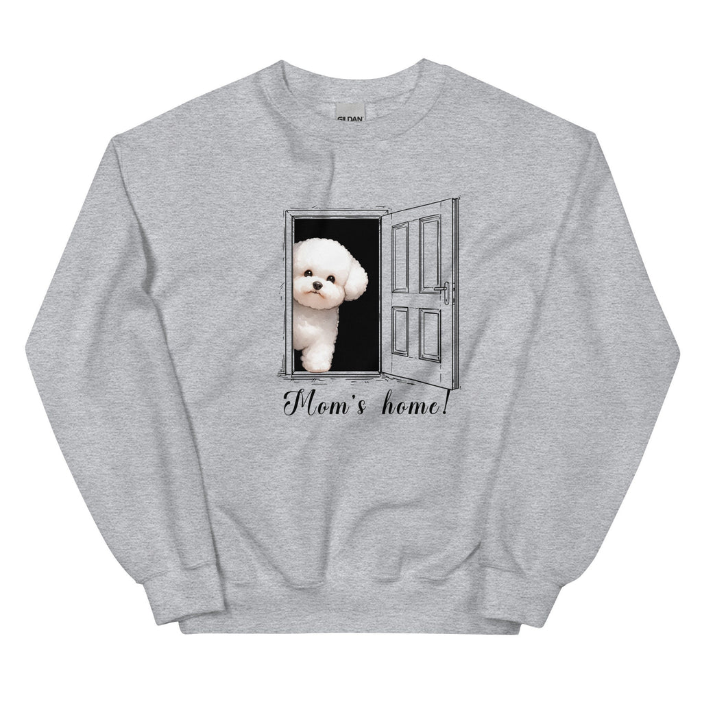 cute puppy shirt, Bichon Frise' Sweatshirt, cute Bichon sweatshirt,  gift for Bichon owner, gift for dog mom, puppy sweatshirt, puppy hoodie