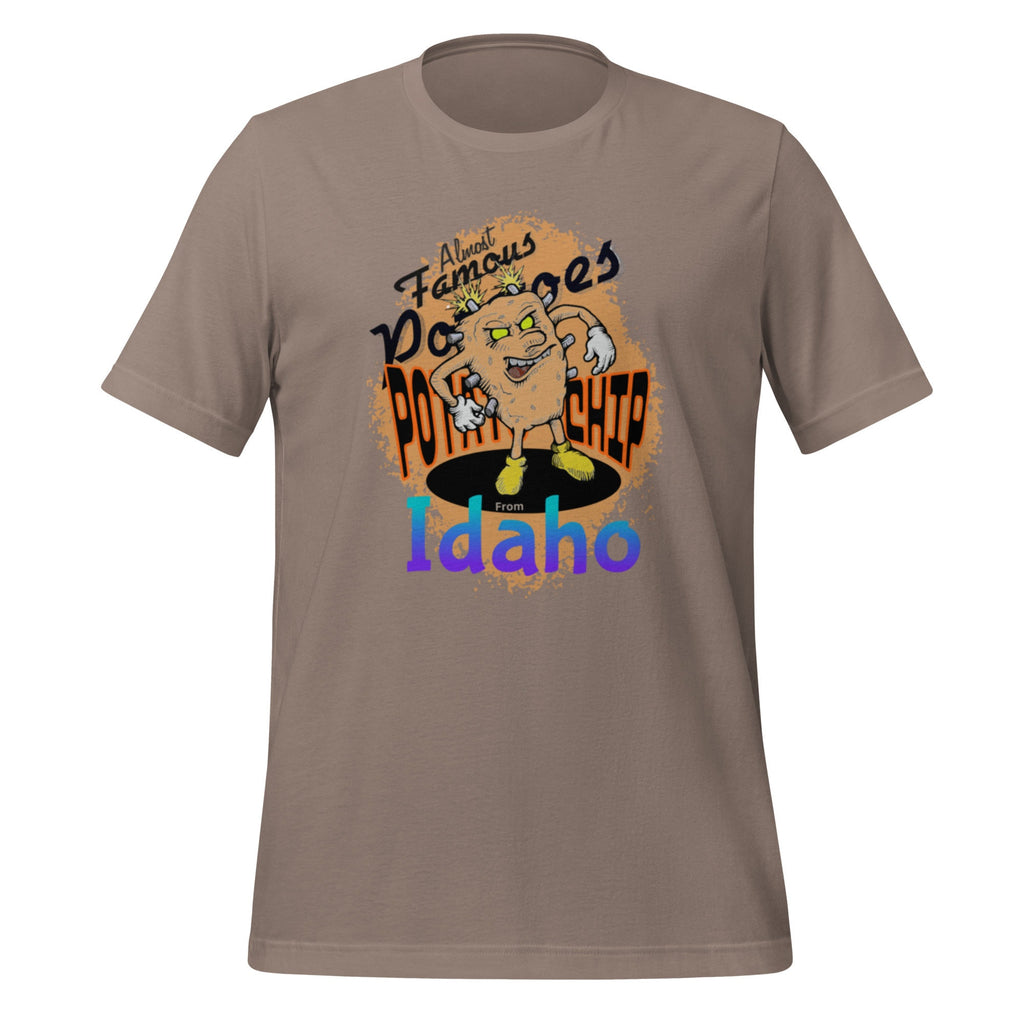 Funny Potato Chip Shirt: Idaho Artist Design