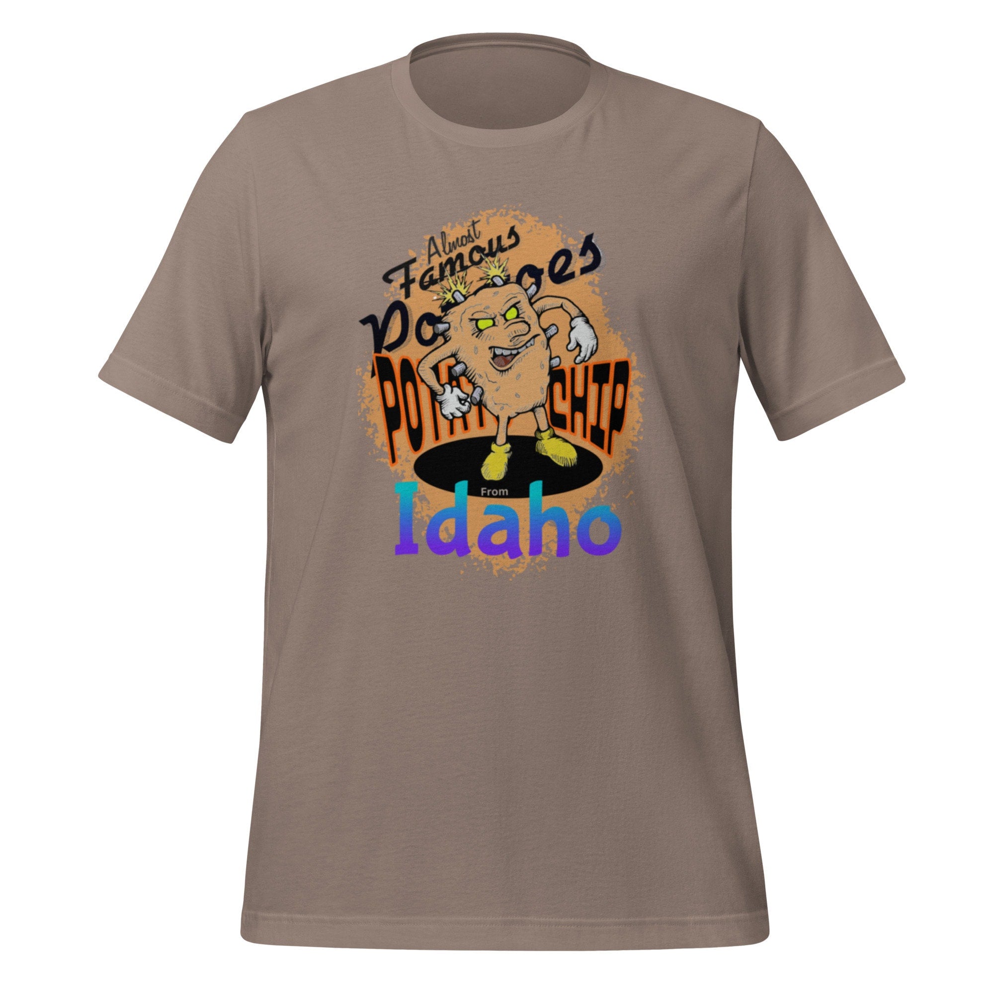 Funny Potato Chip Shirt: Idaho Artist Design
