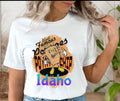Funny Potato Chip Shirt: Idaho Artist Design