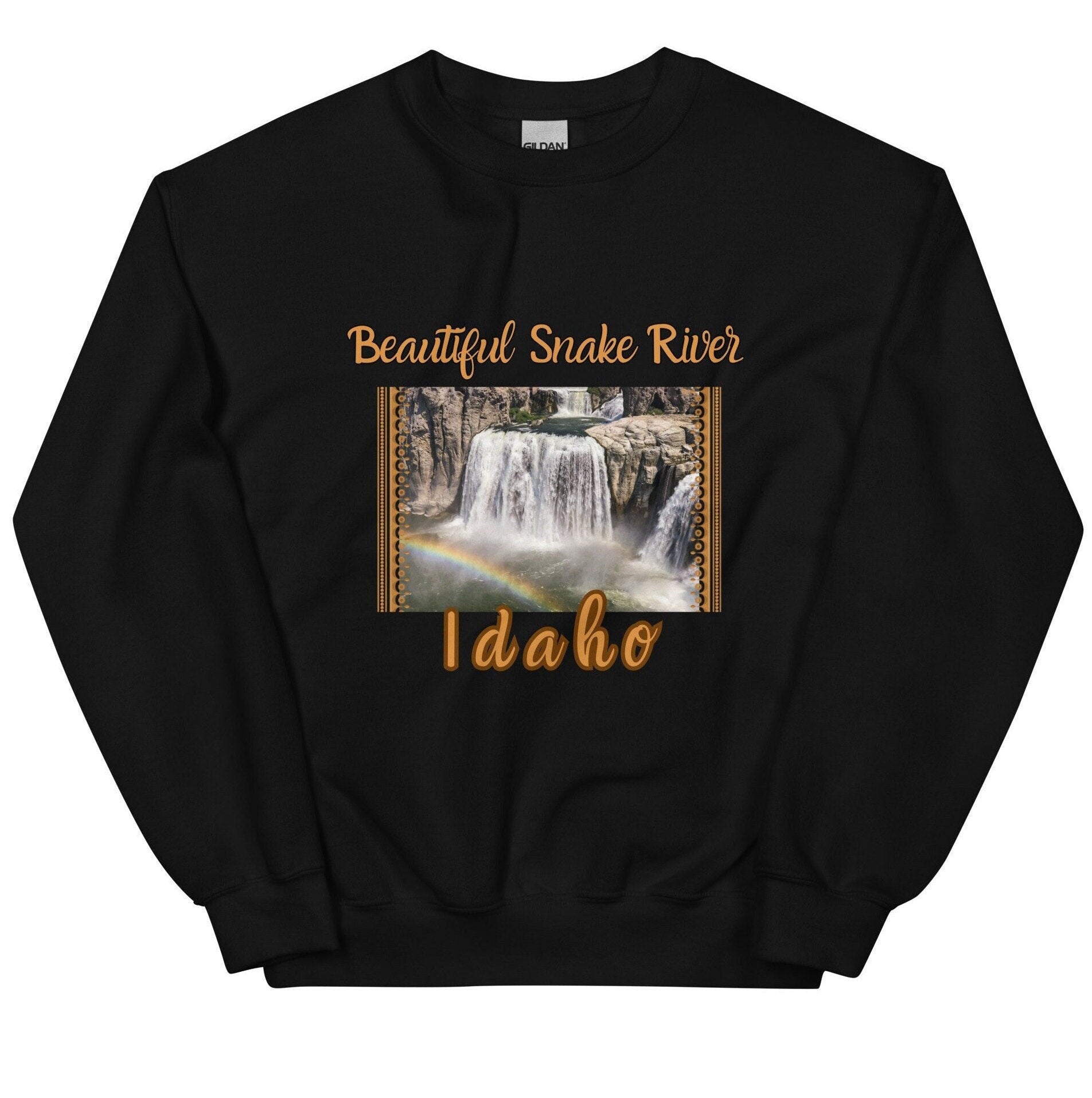 Snake River Idaho Sweatshirt: Shoshone Falls Gift