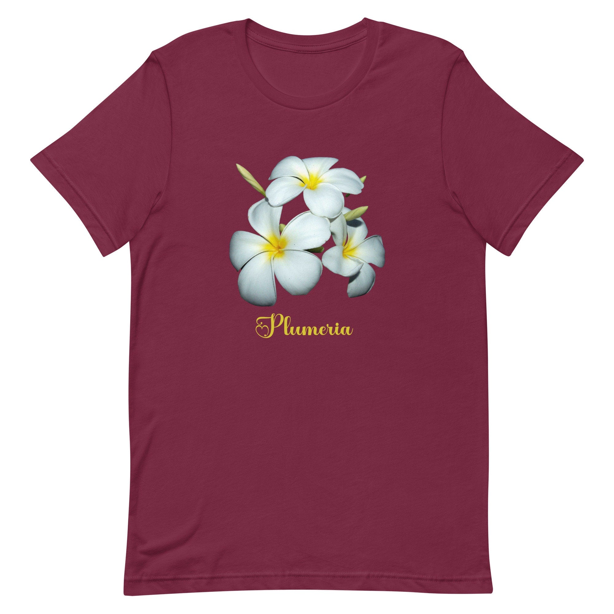 Plumeria Flower Shirt: Hawaiian Tropical Design