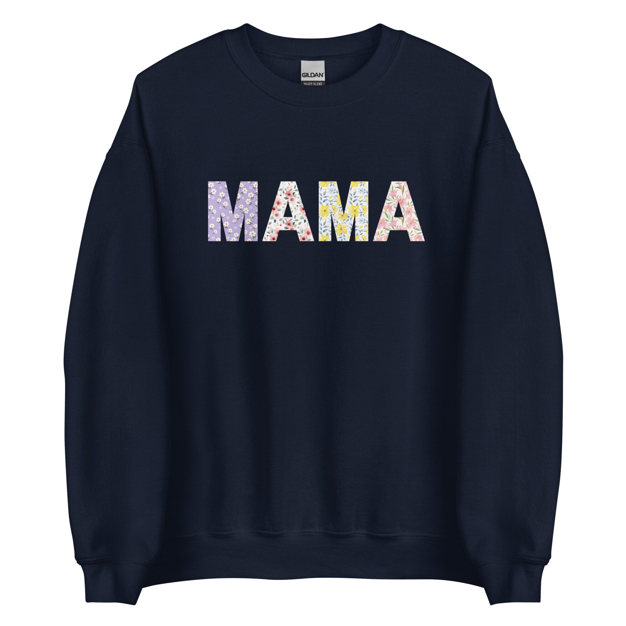 Floral MAMA Sweatshirt: Cottagecore Mom Gift