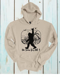 Funny Hawaiian Bigfoot Shaka Hoodie: No Snow For Me!