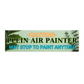 Artist Bumper Stickers, Plein Air Painter bumper sticker, gift for painters, gift for artists, gift for Plein Air Painters