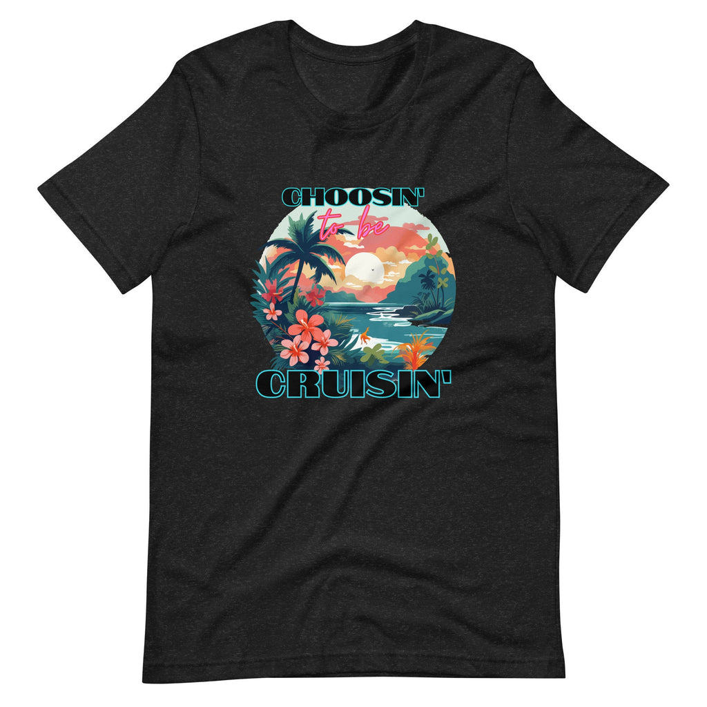 Tropical Cruise T-Shirt: Matching Couples Vacation Shirt