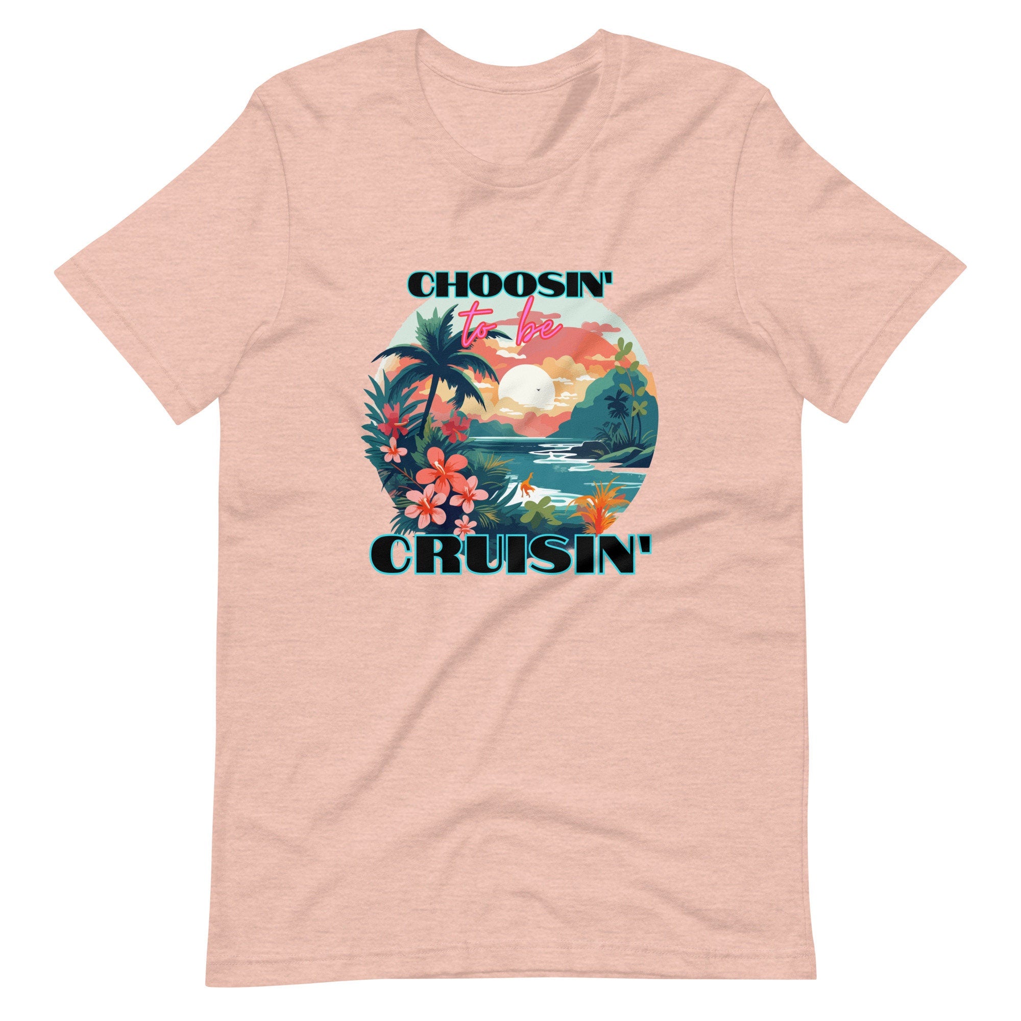 Tropical Cruise T-Shirt: Matching Couples Vacation Shirt