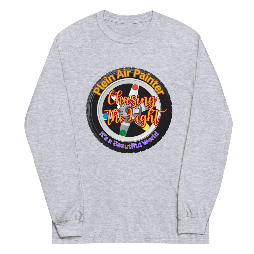 Plein Air Painter Long Sleeve Shirt: Chasing the Light