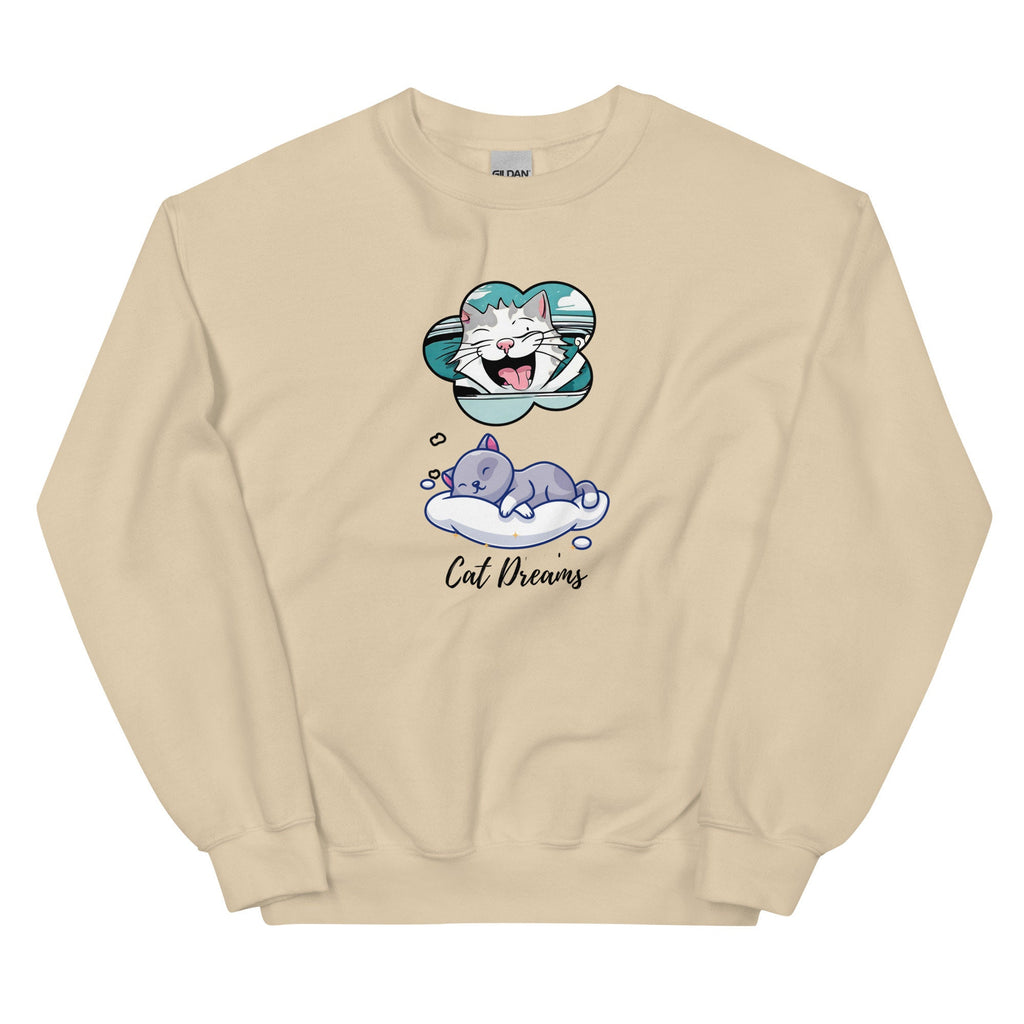 Funny Cat Cartoon Sweatshirt: Cat Lover Gift