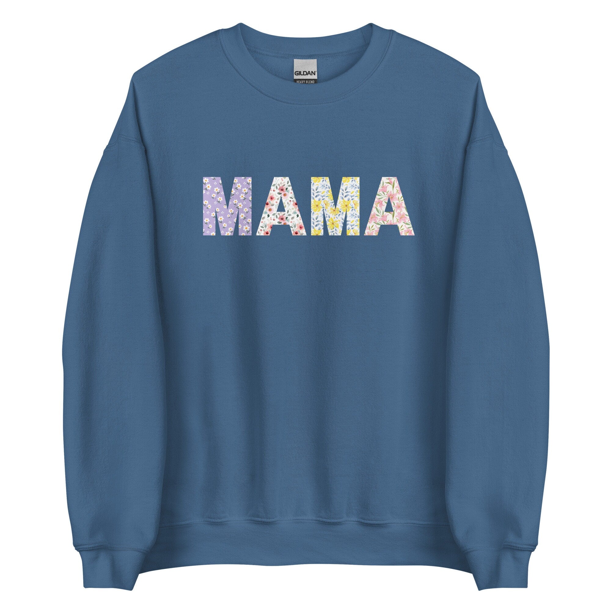Floral MAMA Sweatshirt: Cottagecore Mom Gift