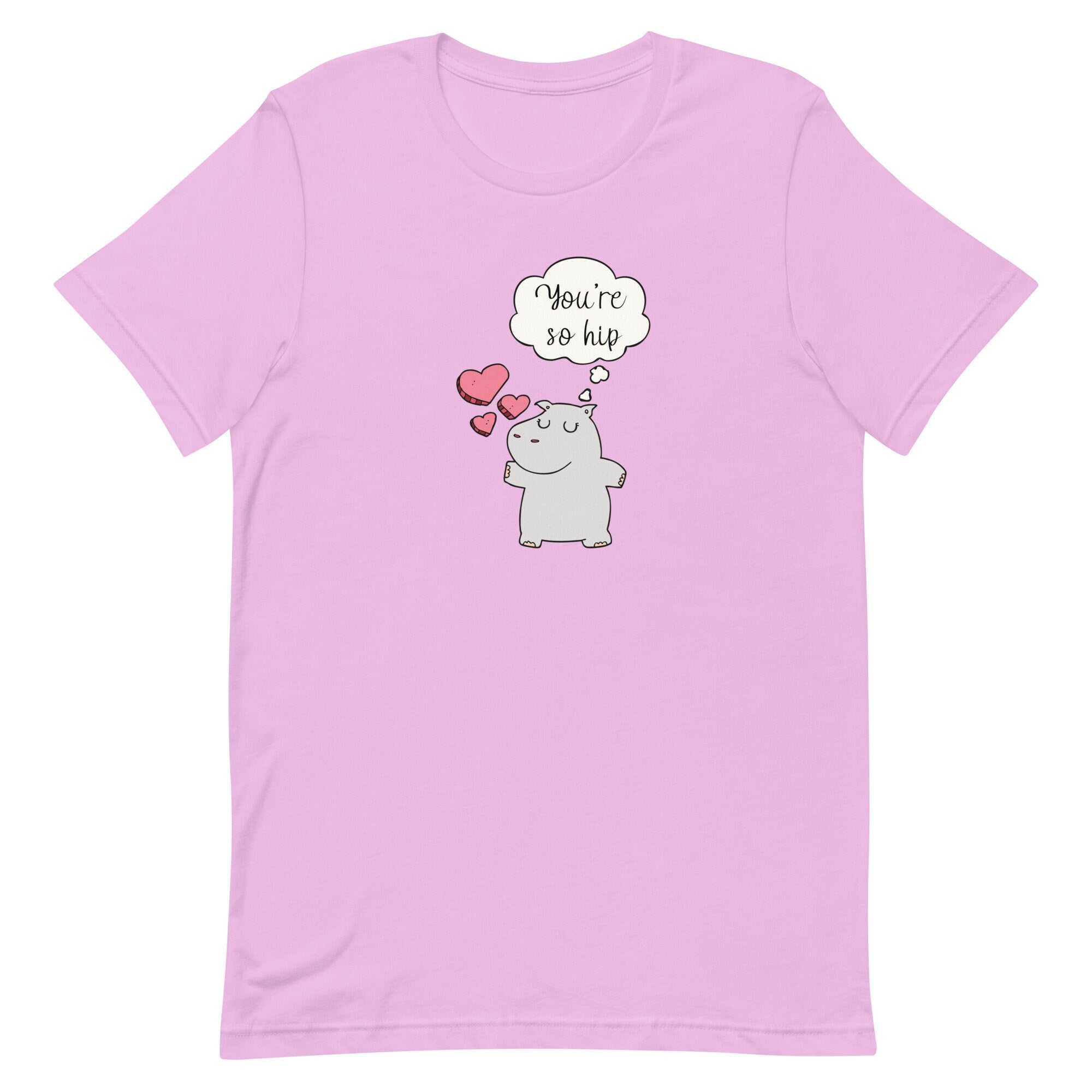 Hippo Shirt, Gift for Hippo lover, Hippo love shirt, Hip Tee Hippo t-shirt