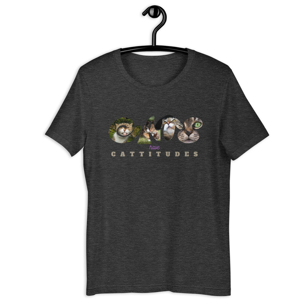 Cats With Cattitude T-Shirt: Funny Cat Lover Tee