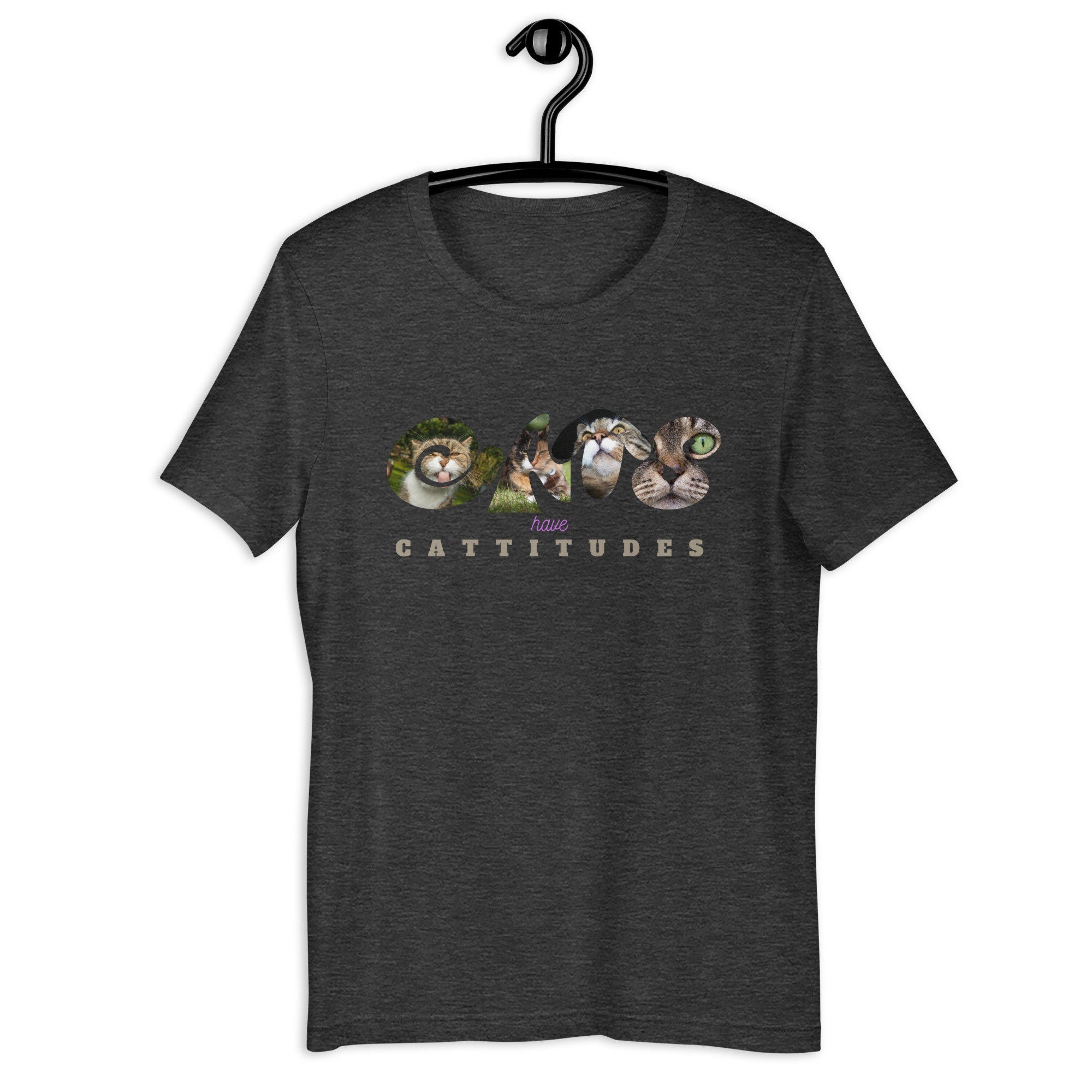 Cats With Cattitude T-Shirt: Funny Cat Lover Tee