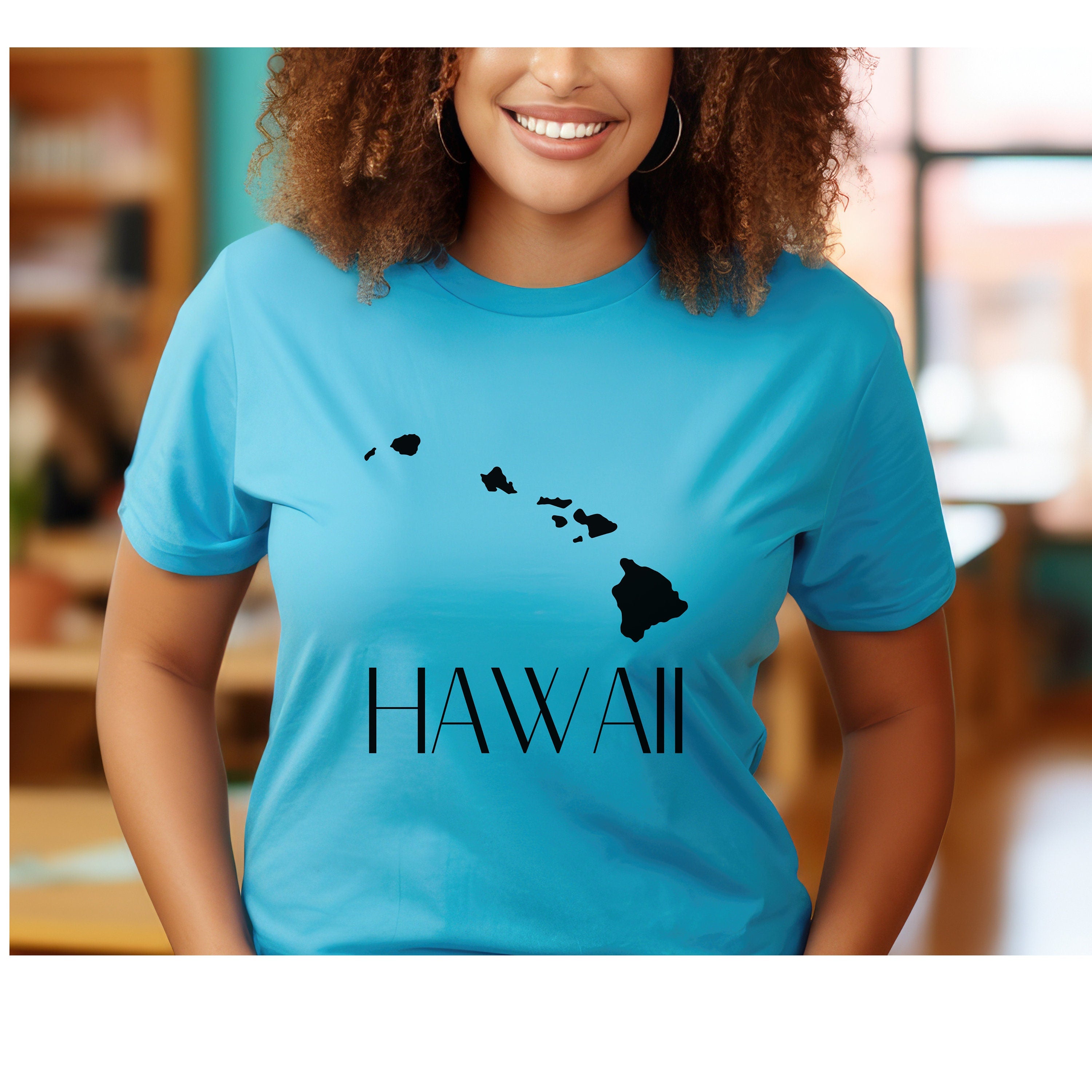 Hawaii Islands T-Shirt: Vacation Trip Souvenir